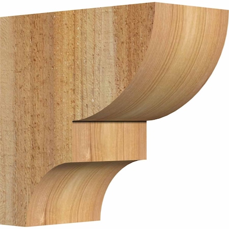 Ridgewood Rough Sawn Corbel, Western Red Cedar, 4W X 8D X 8H